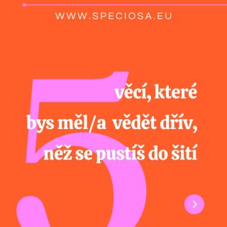 5 věcí, které bys měl/a vědět dřív, než se pustíš do šití vlastního oblečení: 1. Perfektní střih není hned napoprvé....