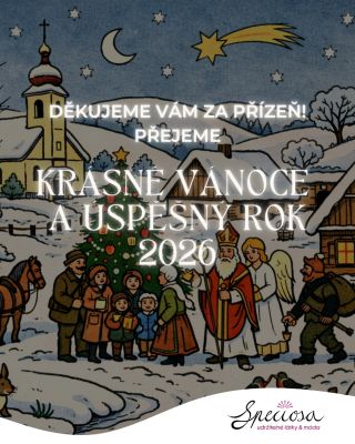 Milí přátelé, děkujeme vám za přízeň v roce 2025. Velmi si vážíme každé vaši objednávky, recenze, emailu či lajku na...